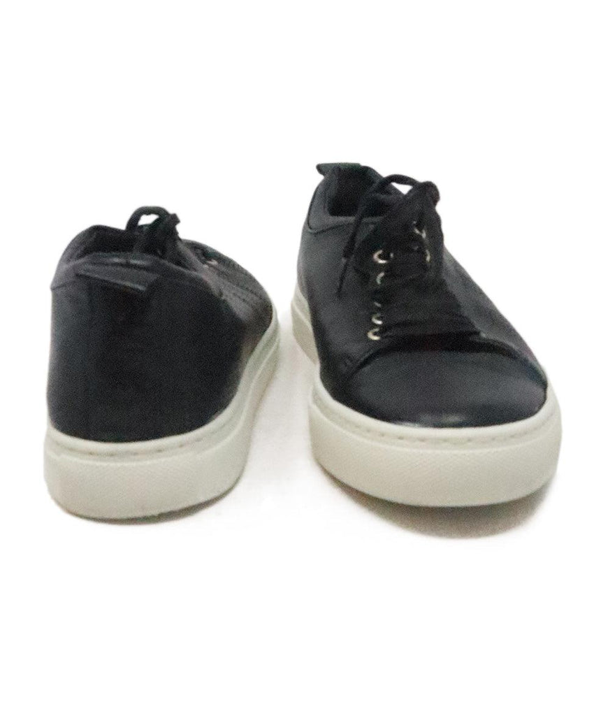 Lanvin Black Leather Sneakers 2