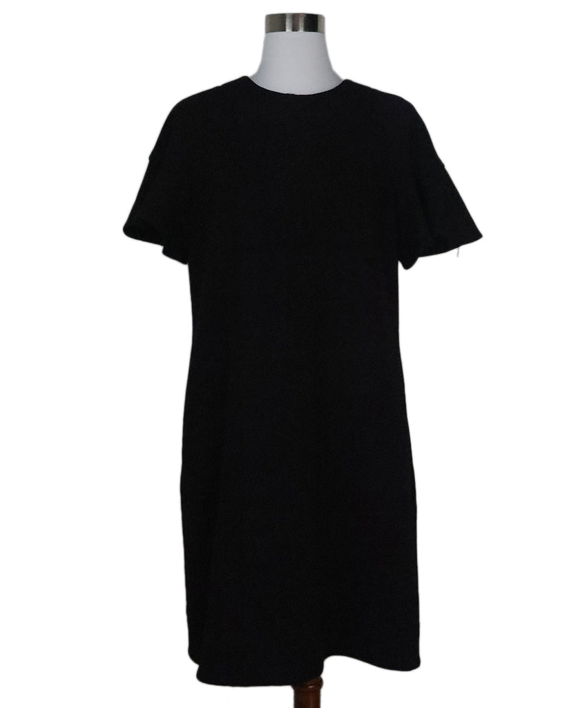 Lela Rose Black Wool Dress 