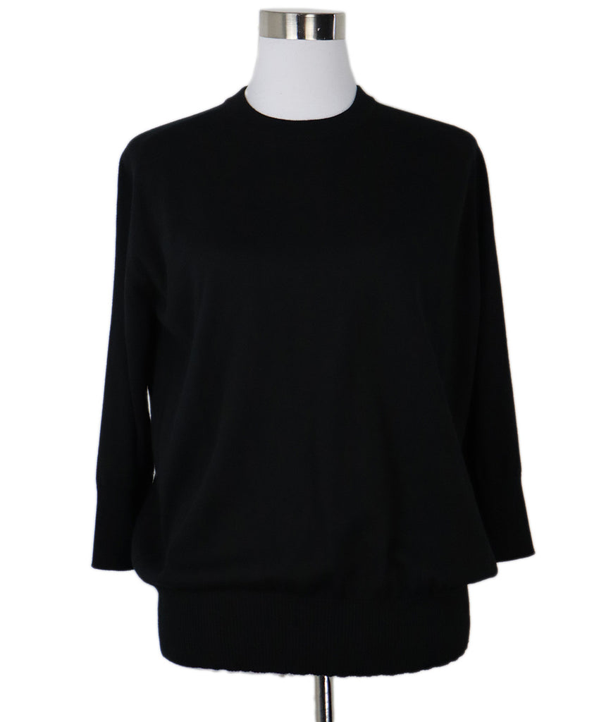 Loro Piana Black Cashmere Sweater 