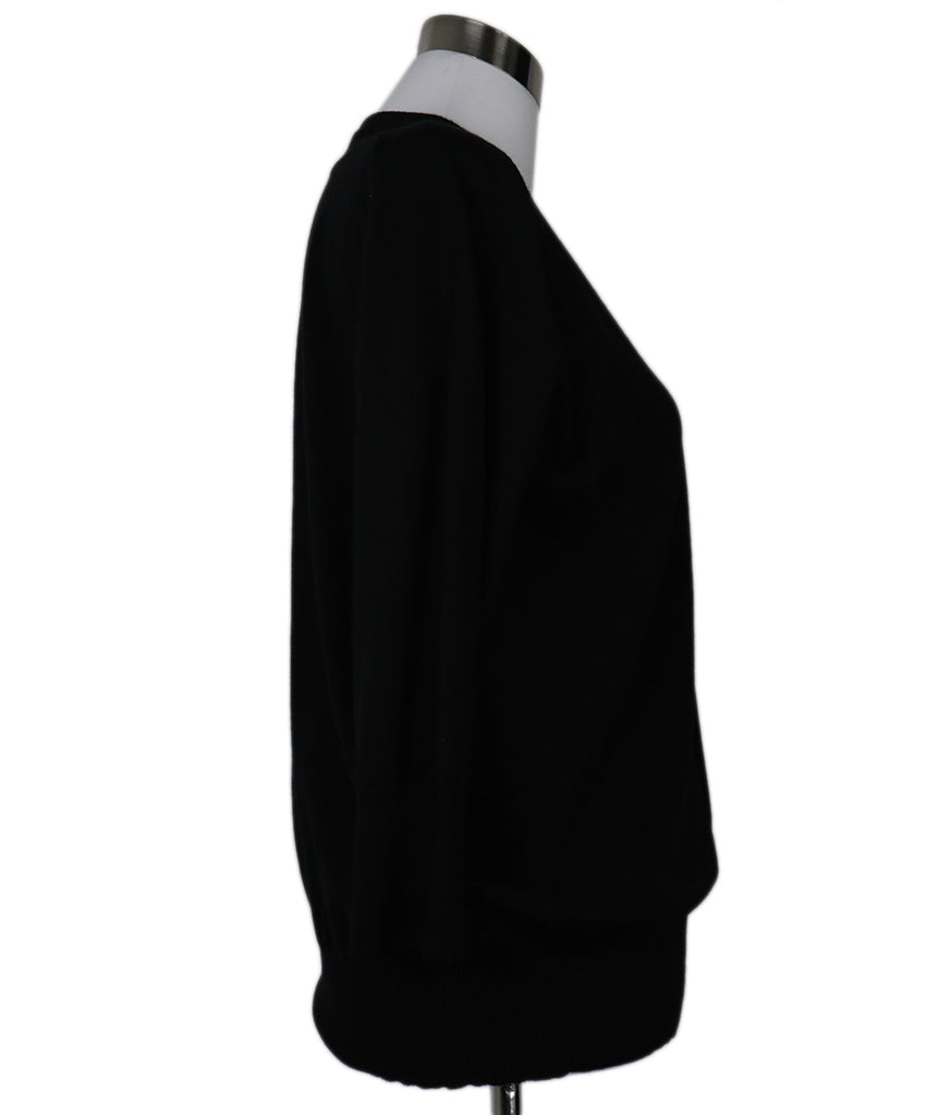 Loro Piana Black Cashmere Sweater 1