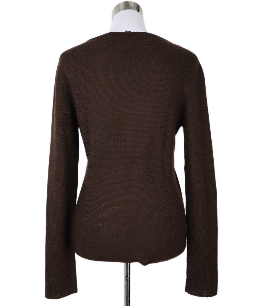 Loro Piana Brown Cashmere Sweater 2