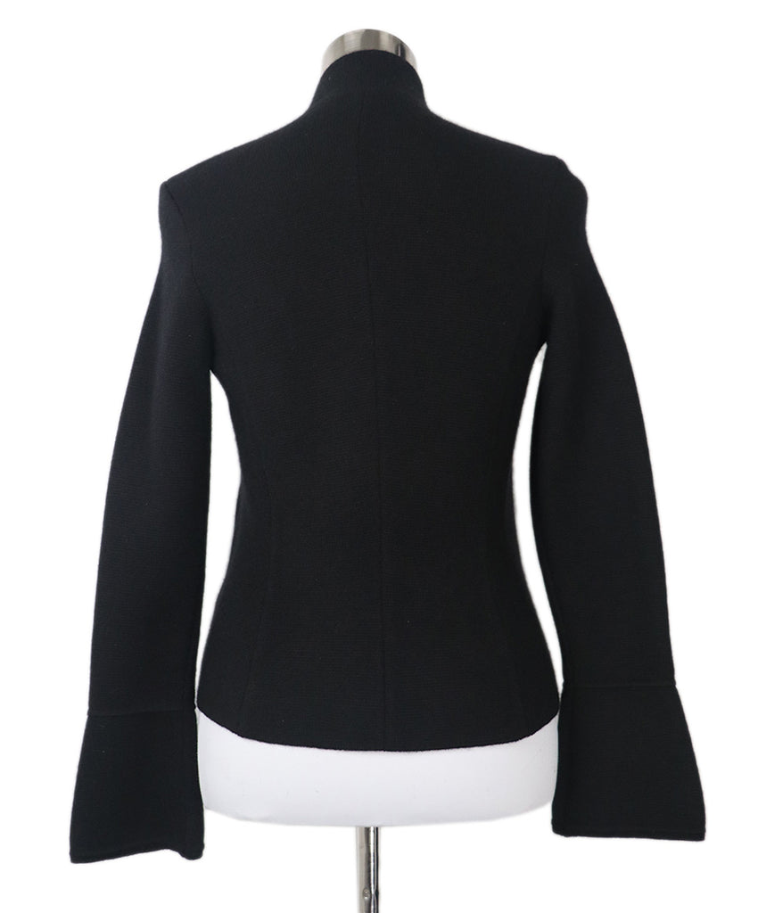 Loro Piana Black Cashmere Cardigan 2