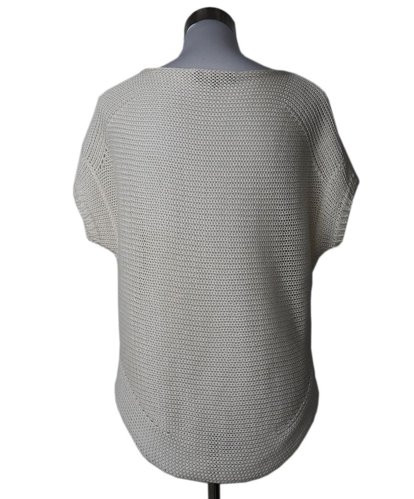 Loro Piana White Knit Sweater 2