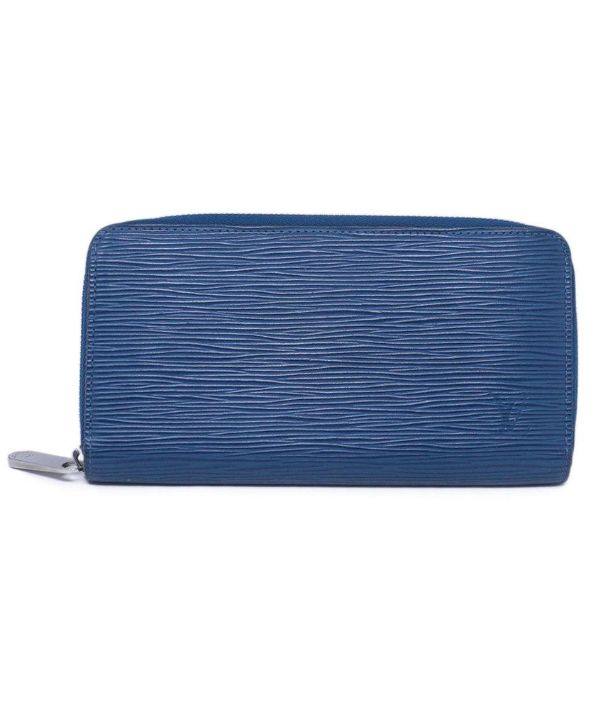 Louis Vuitton Blue Epi Leather Wallet 