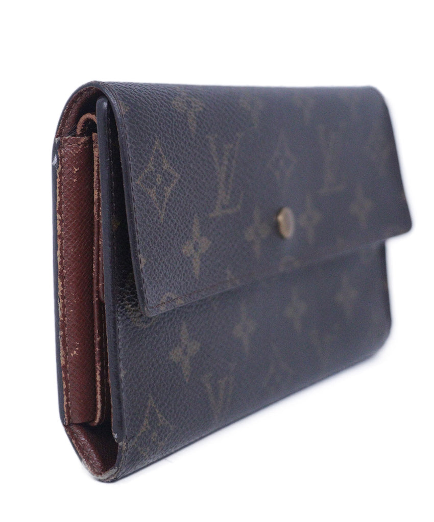 Louis Vuitton Brown Monogram Wallet 1