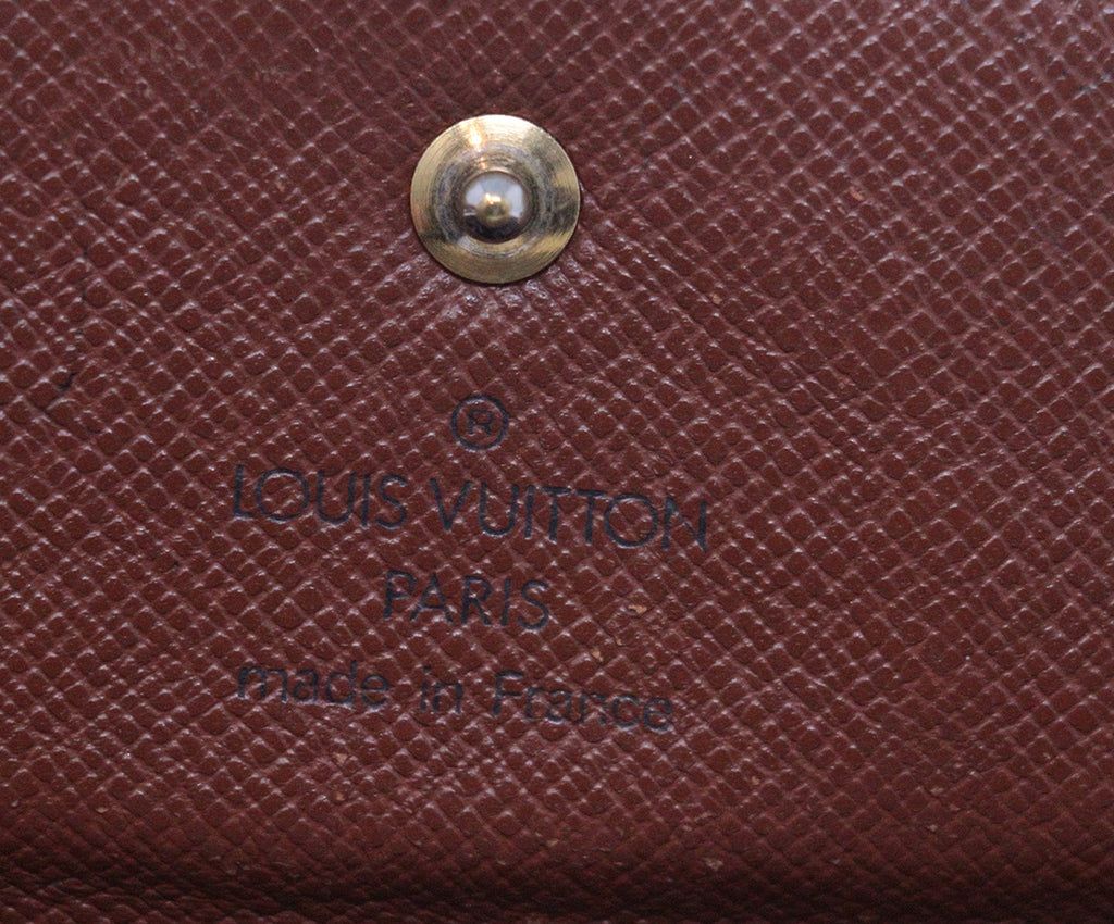 Louis Vuitton Brown Monogram Wallet 6