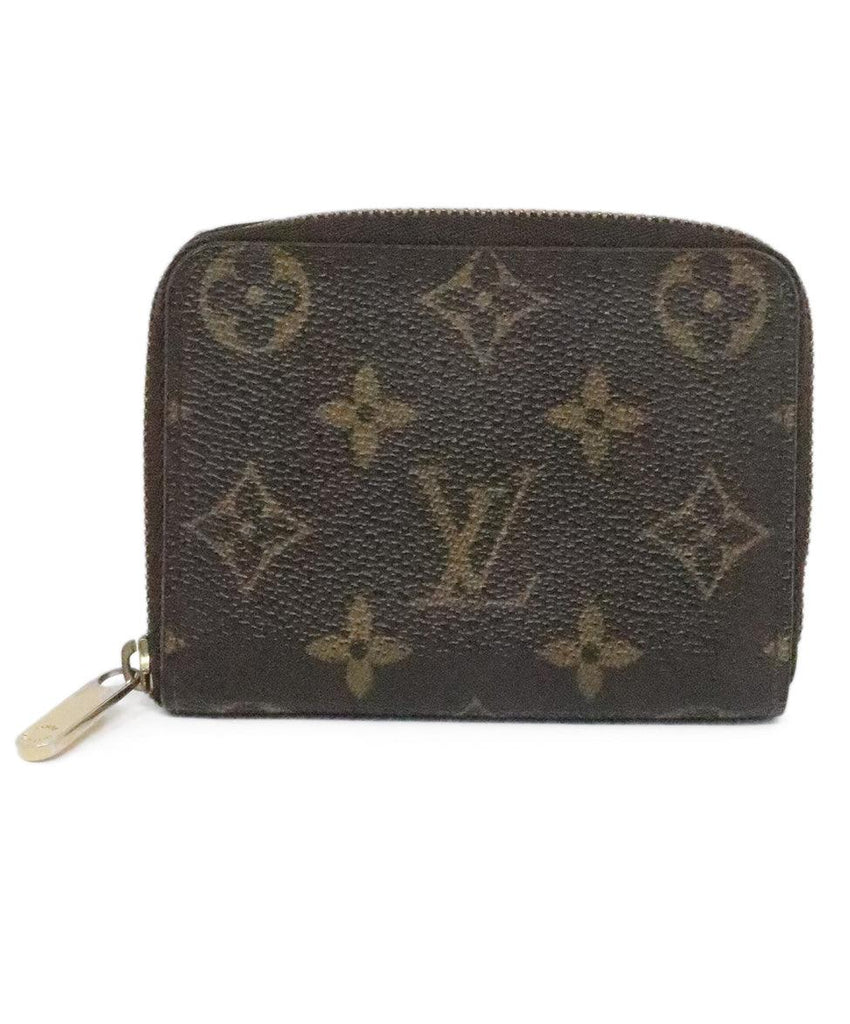 Louis Vuitton Brown & Tan Monogram Wallet 