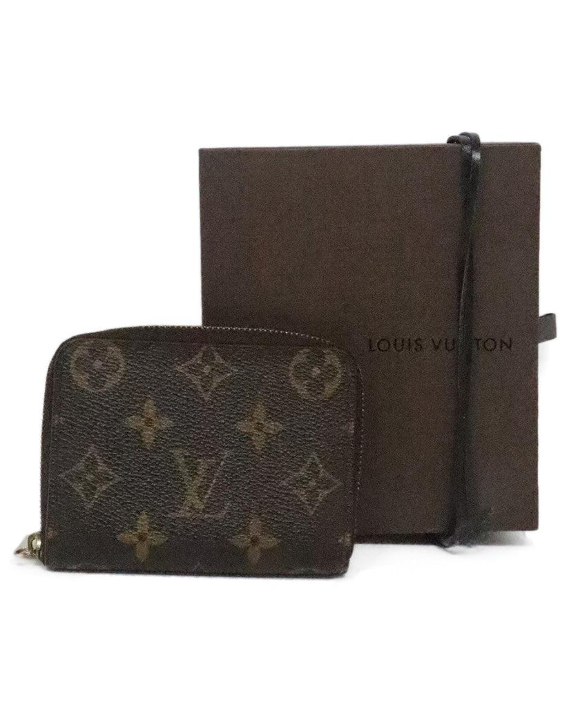 Louis Vuitton Brown & Tan Monogram Wallet 5