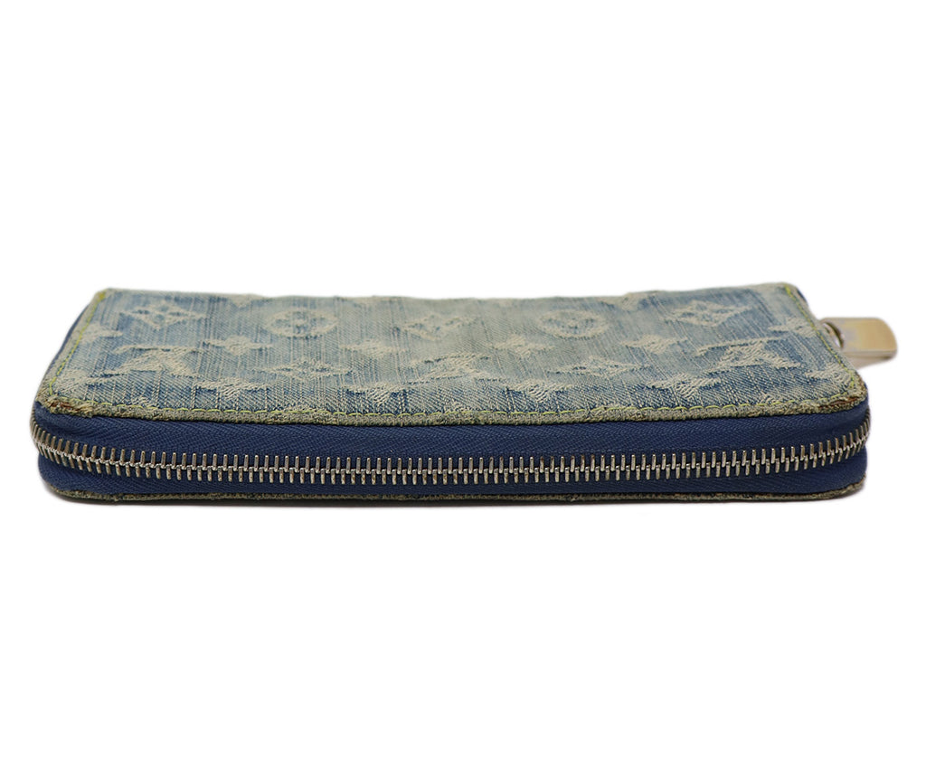 Louis Vuitton Denim Monogram Wallet 4