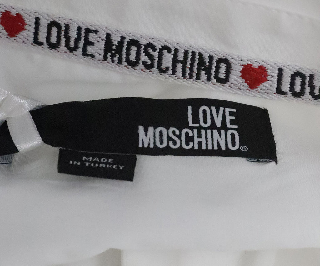 Love Moschino White Top 3