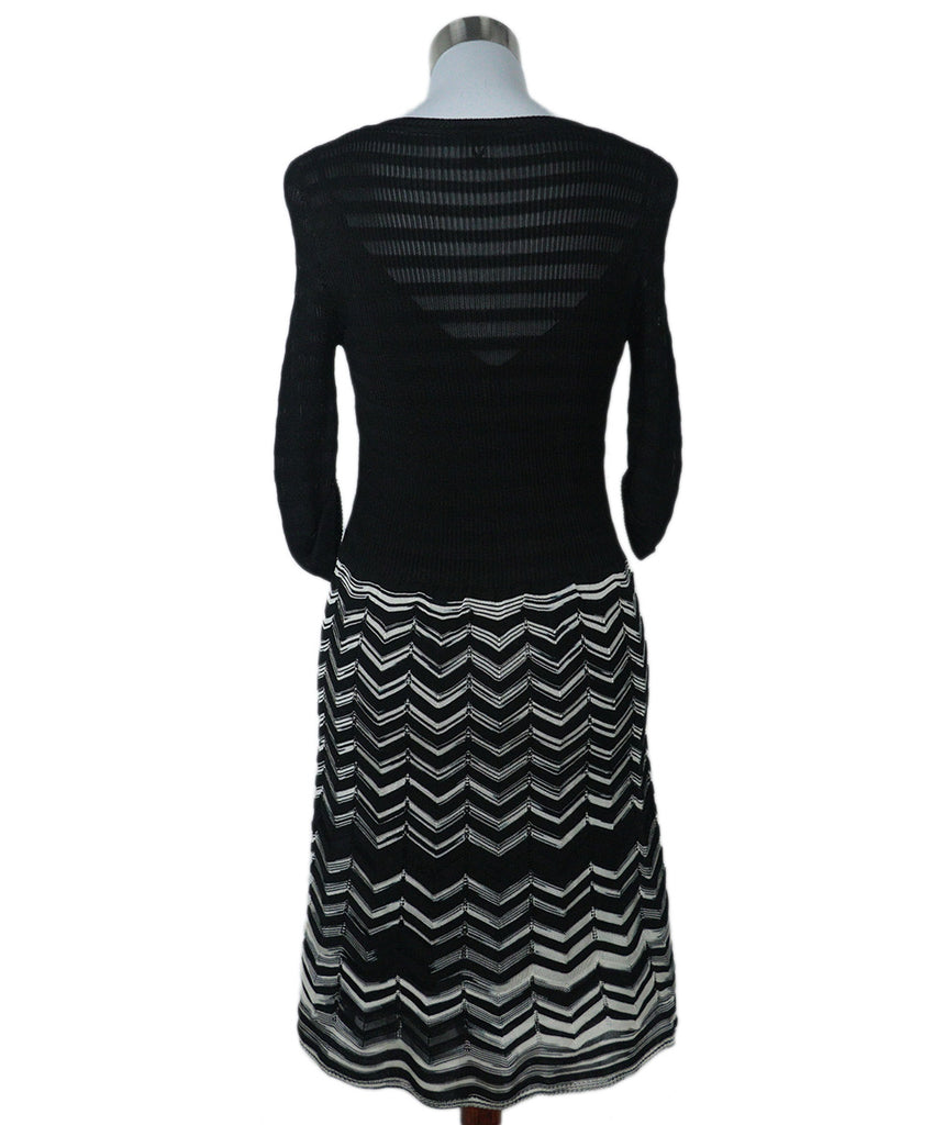 M Missoni B&W Print Dress 2