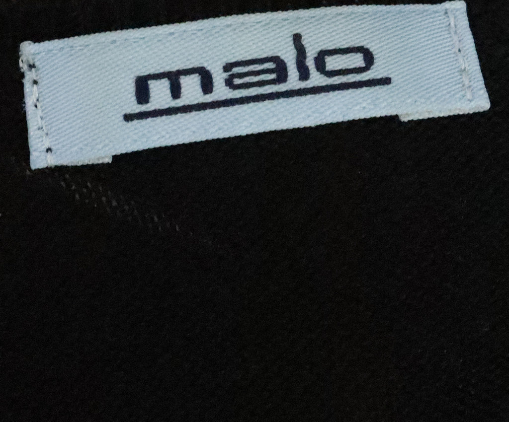 Malo Black Shortsleeve Cotton Crewneck 3