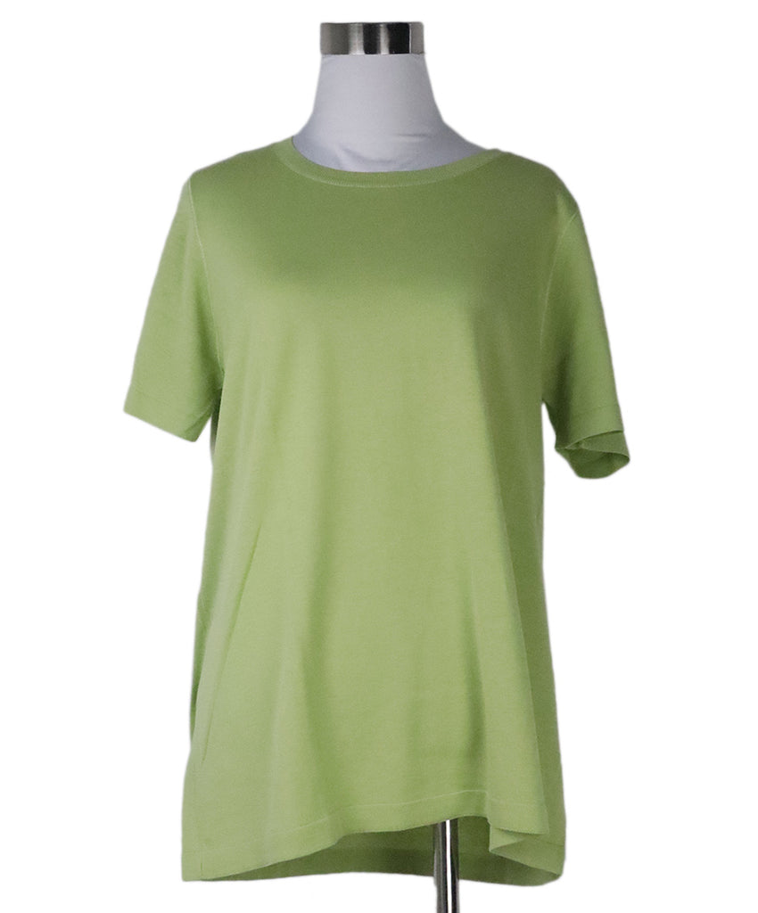 Malo Green Cotton Shortsleeve Crewneck 