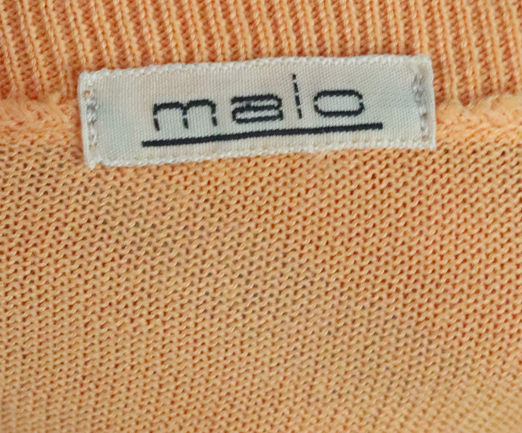 Malo Orange Shortsleeve Crewneck 3