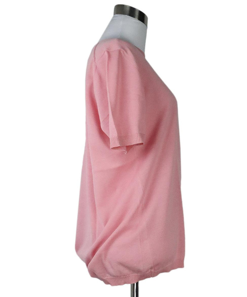 Malo Pink Shortsleeve Cotton Crewneck 1