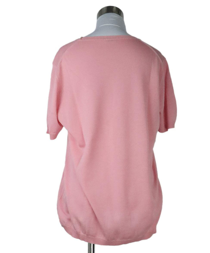 Malo Pink Shortsleeve Cotton Crewneck 2