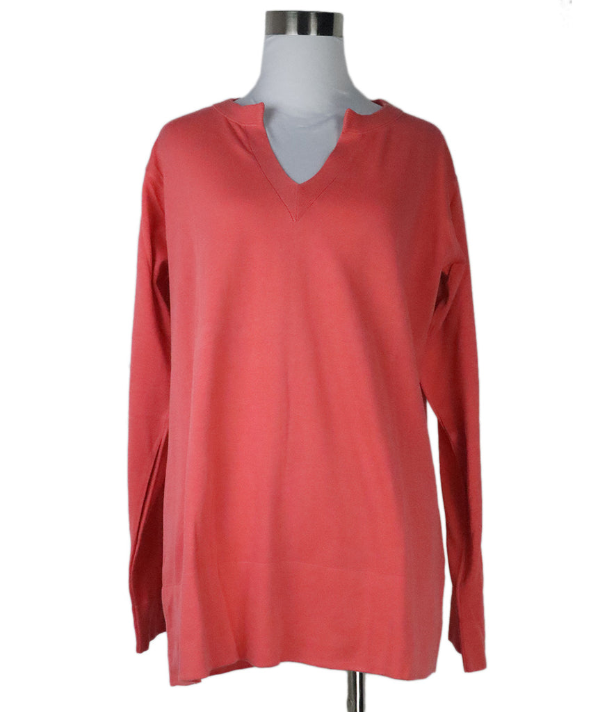 Malo Salmon Pink Cotton Tunic 