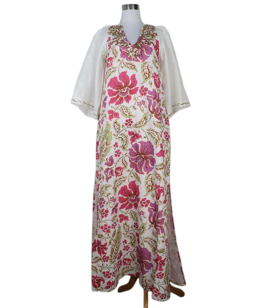 Manoush White Floral Print Dress 