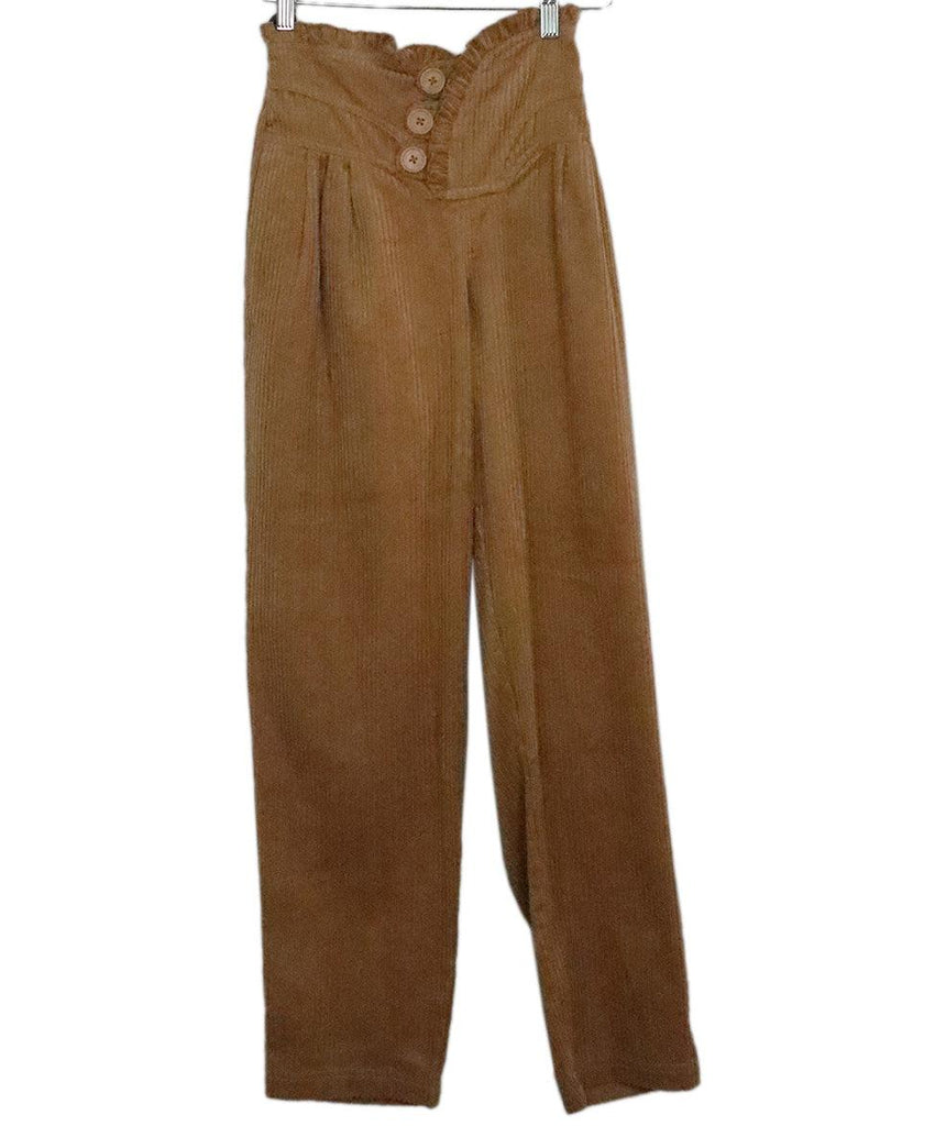 Manoush Tan Corduroy Pants 