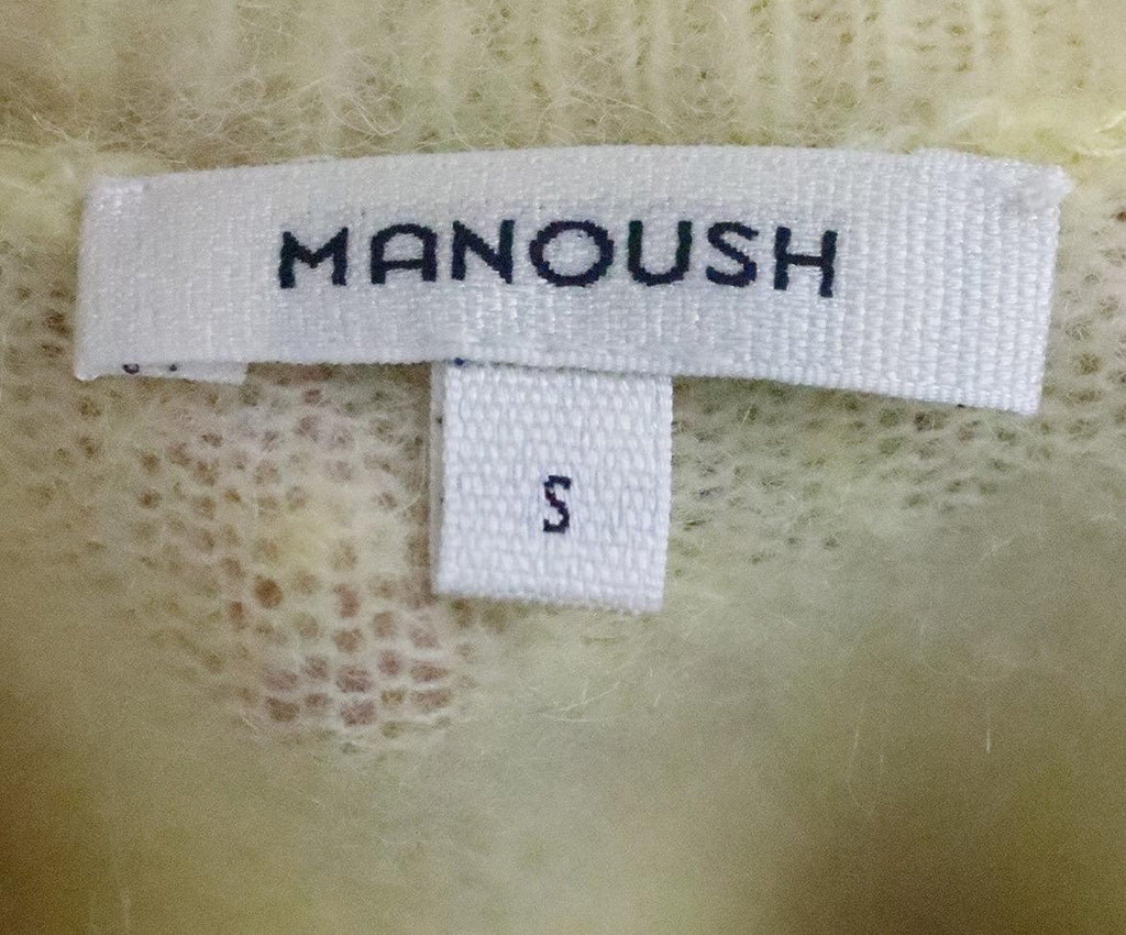 Manoush Yellow Wool Turtleneck 3