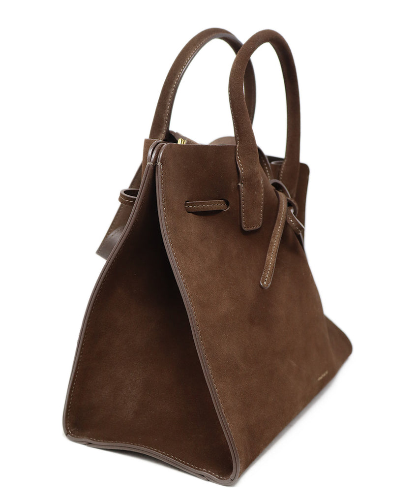 Mansur Gavriel Brown Suede Tote 1