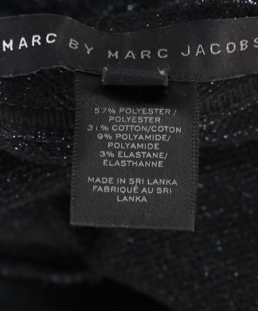 Marc By Marc Jacobs Blue Metallic Cotton Sweatshirt 4
