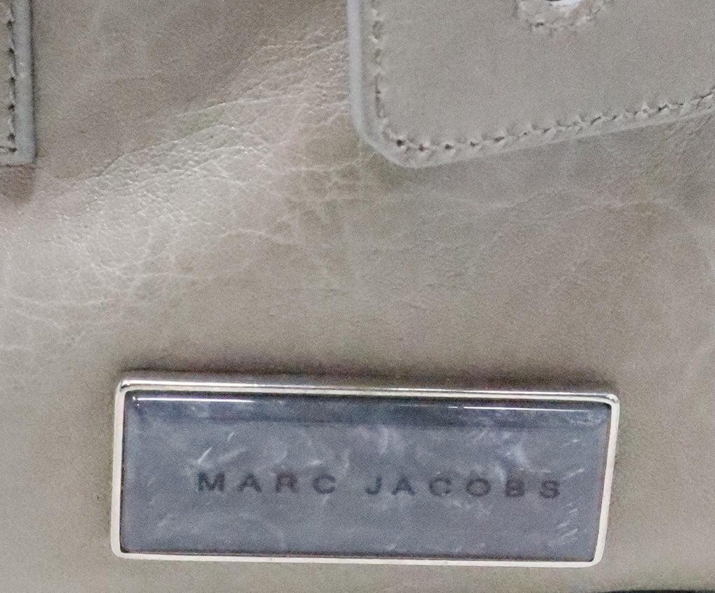 Marc Jacobs Grey Leather Shoulder Bag 8