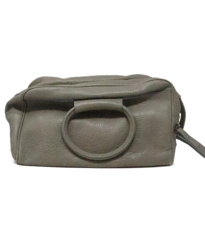 Marc Jacobs Grey Leather Shoulder Bag 2