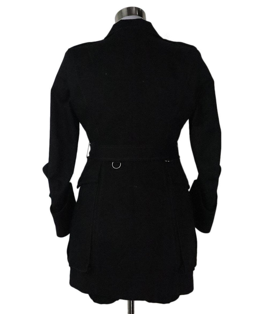 Margiela Black Cotton Coat 2