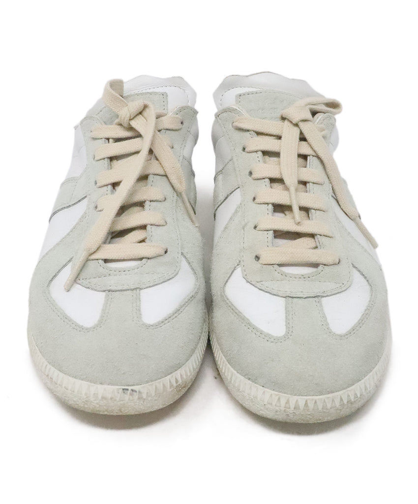 Margiela White Leather Sneakers 2