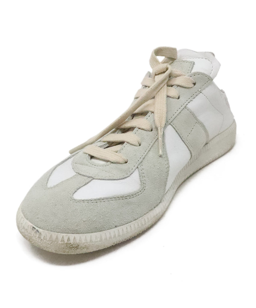 Margiela White Leather Sneakers 