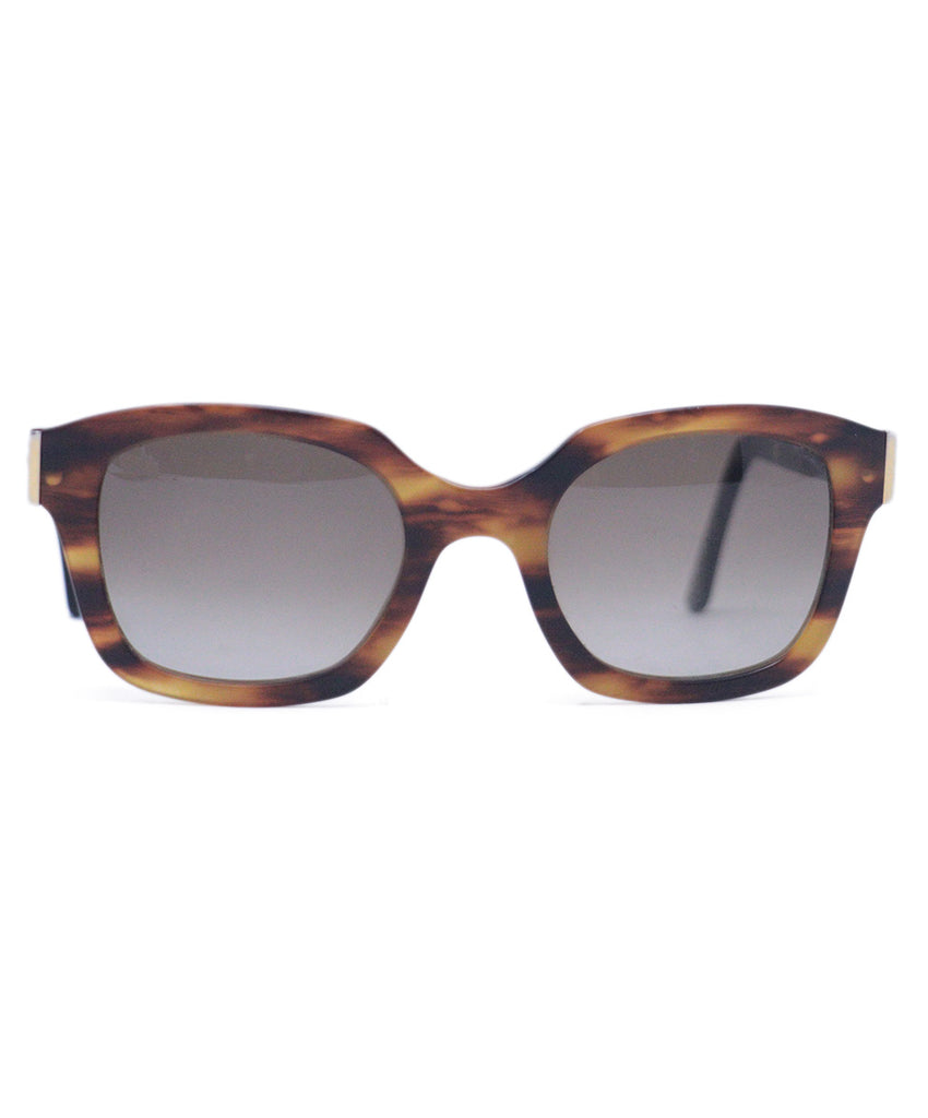 Marni Brown Tortoise Plastic 