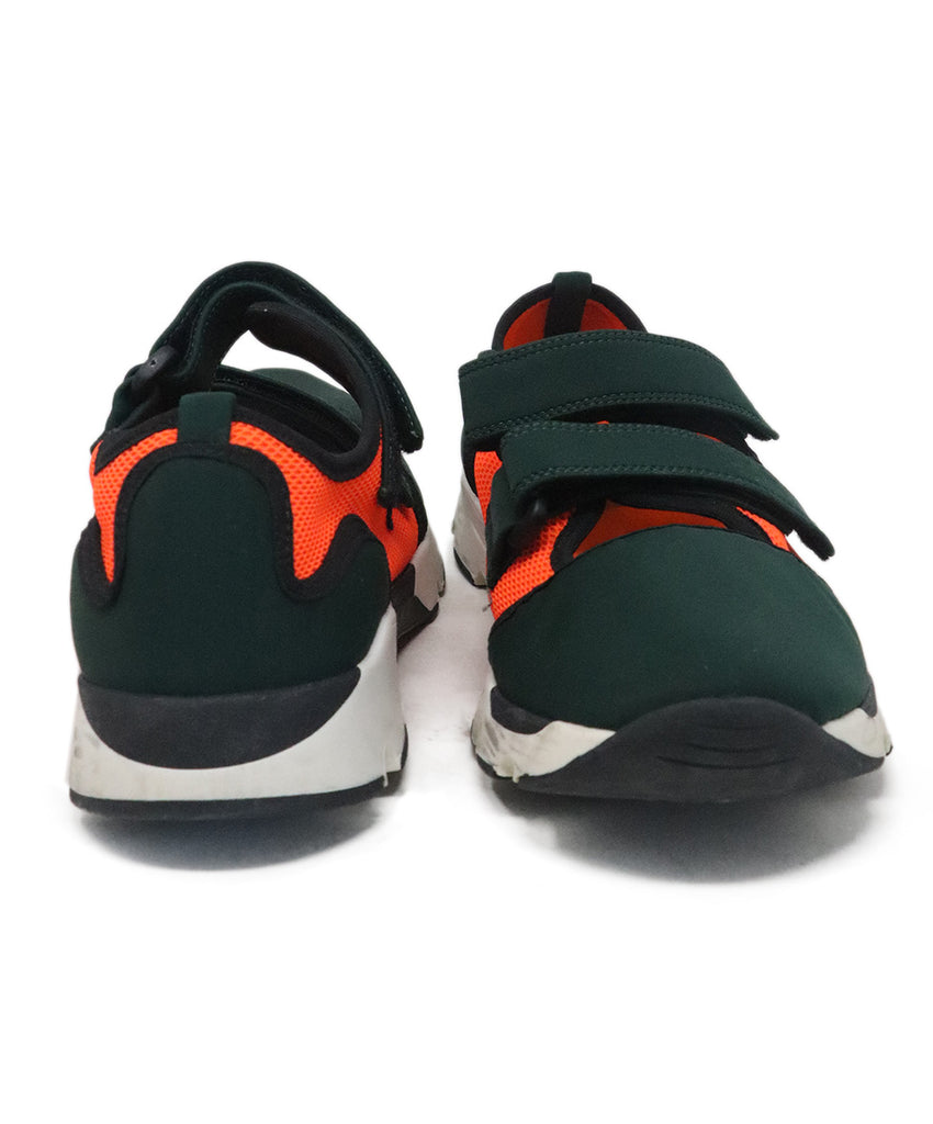 Marni Green & Orange Nylon Sneakers 2