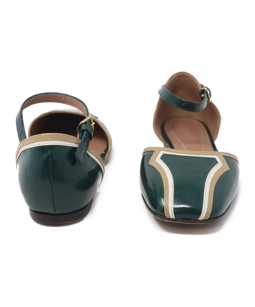 Marni Green & Tan Leather Shoes 2