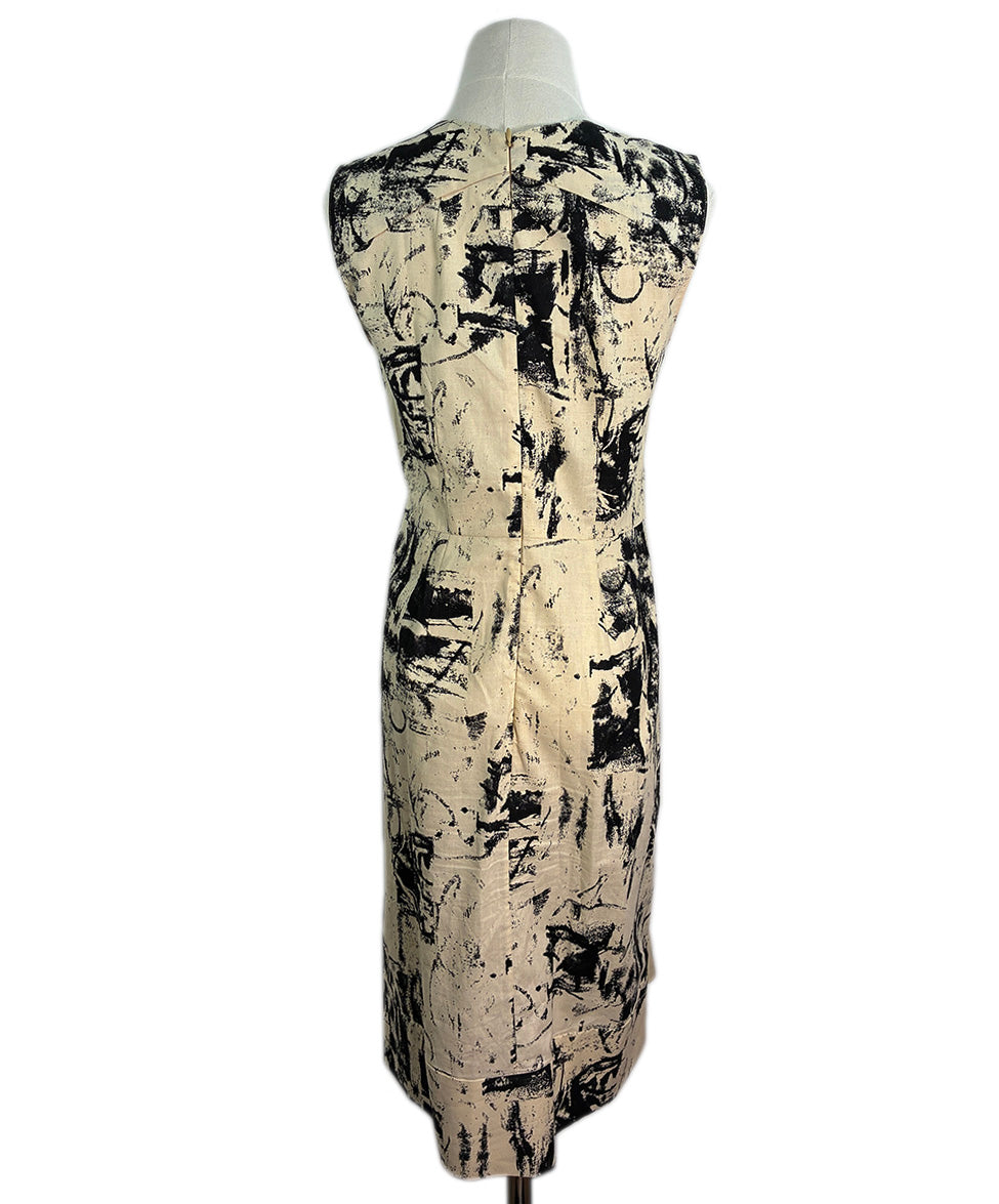 marni cotton dress Black cotton dress with Dessert Flower print