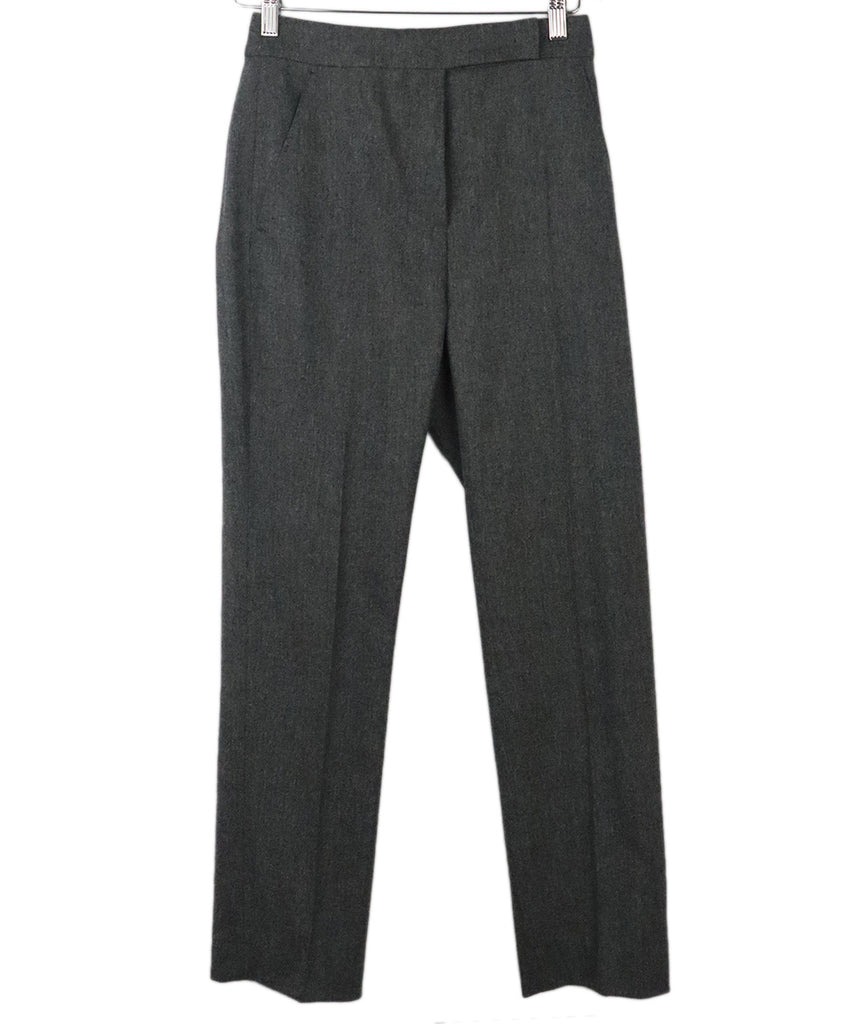 Max Mara Grey Wool Pants 