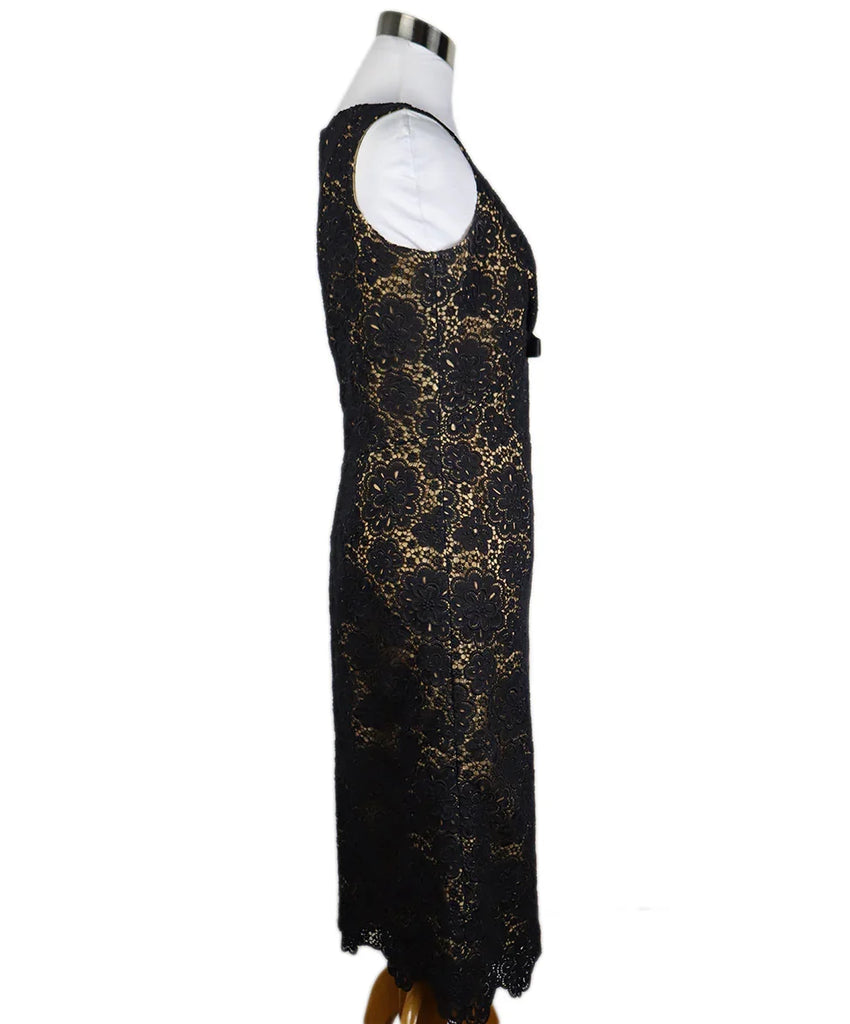 Michael Kors Black Cotton Lace Nude Lining Dress sz 10 l Michael's Luxury  Consignment – Michael's Consignment NYC