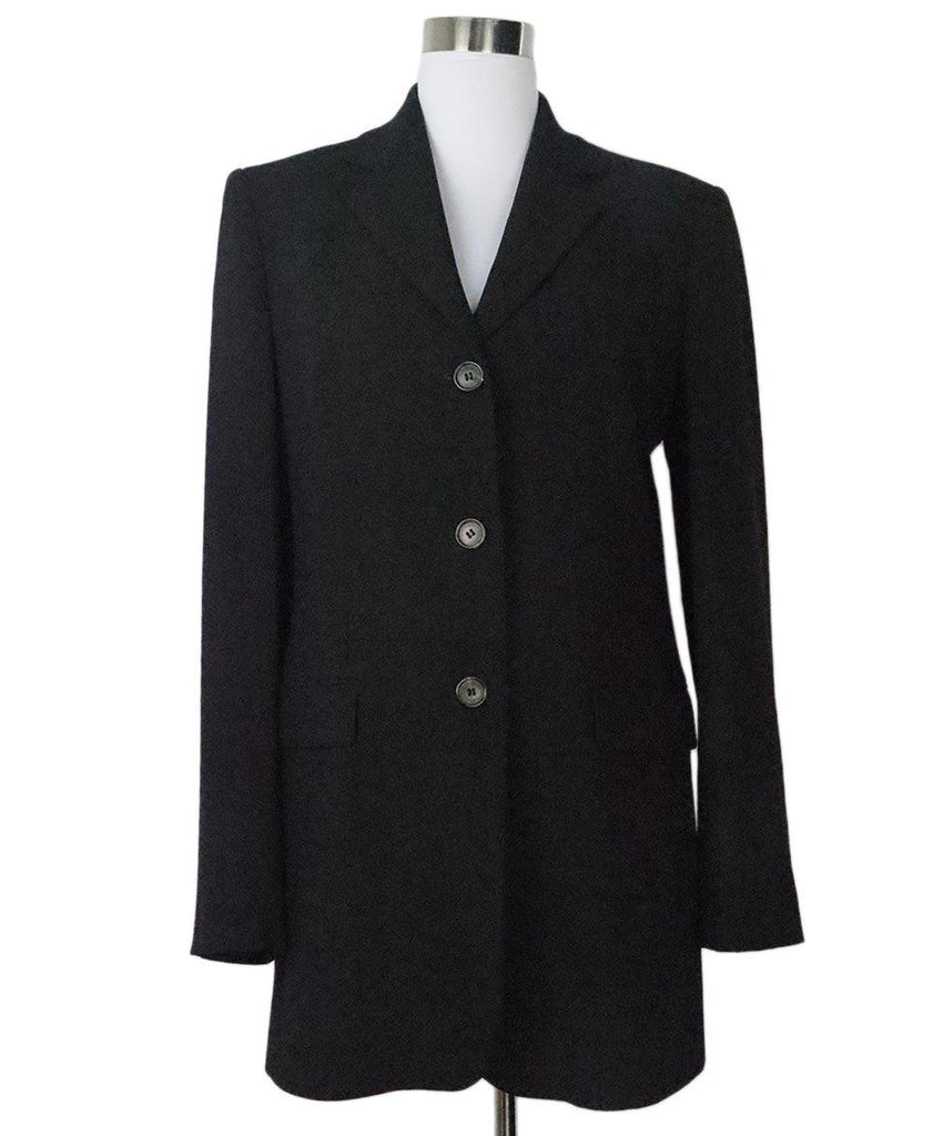 Michael Kors Black Wool Blazer 