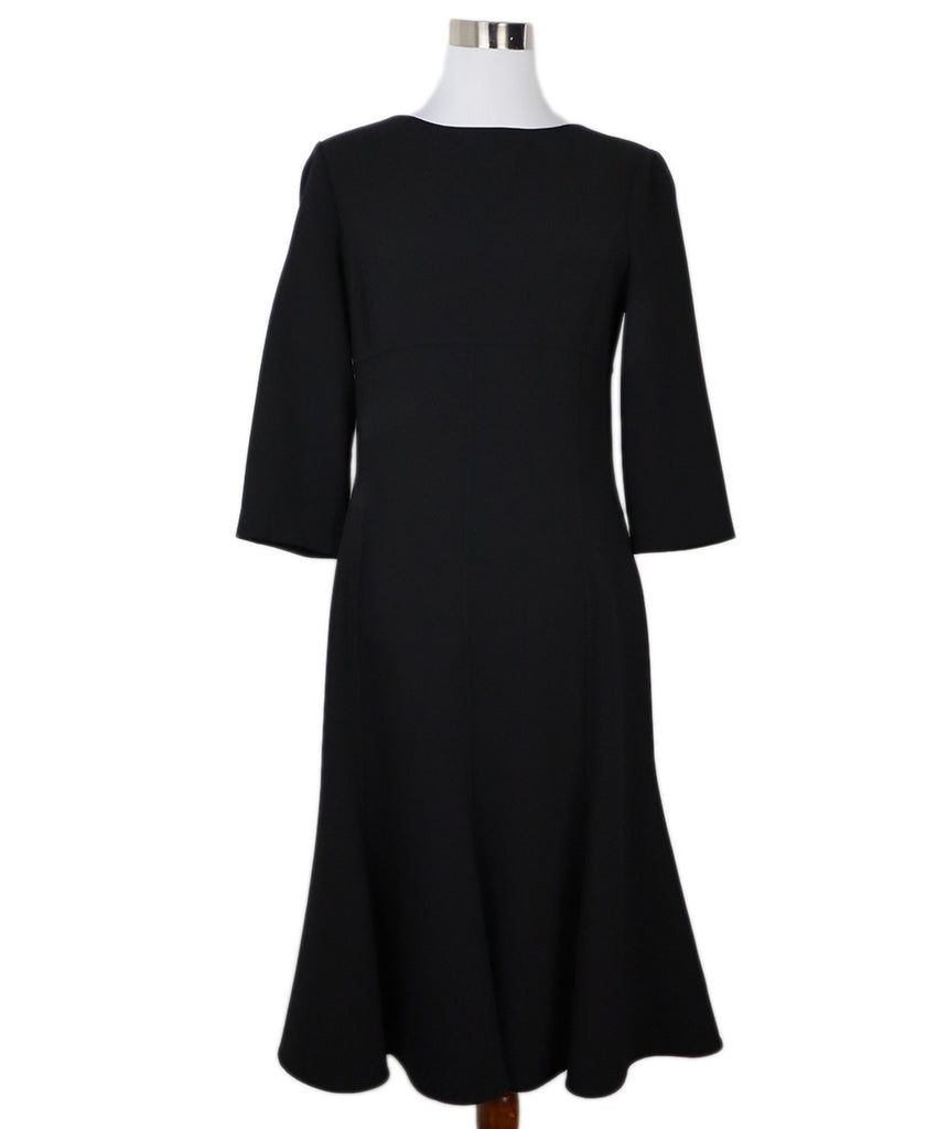 Michael Kors Black Wool Dress 