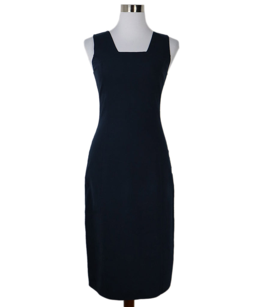 Michael Kors Blue Navy Cotton Dress 