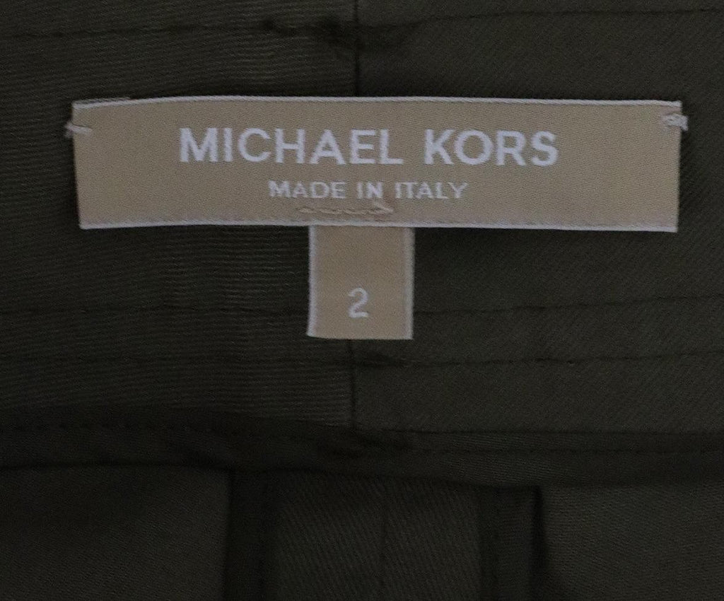 Michael Kors Olive Green Skirt 3