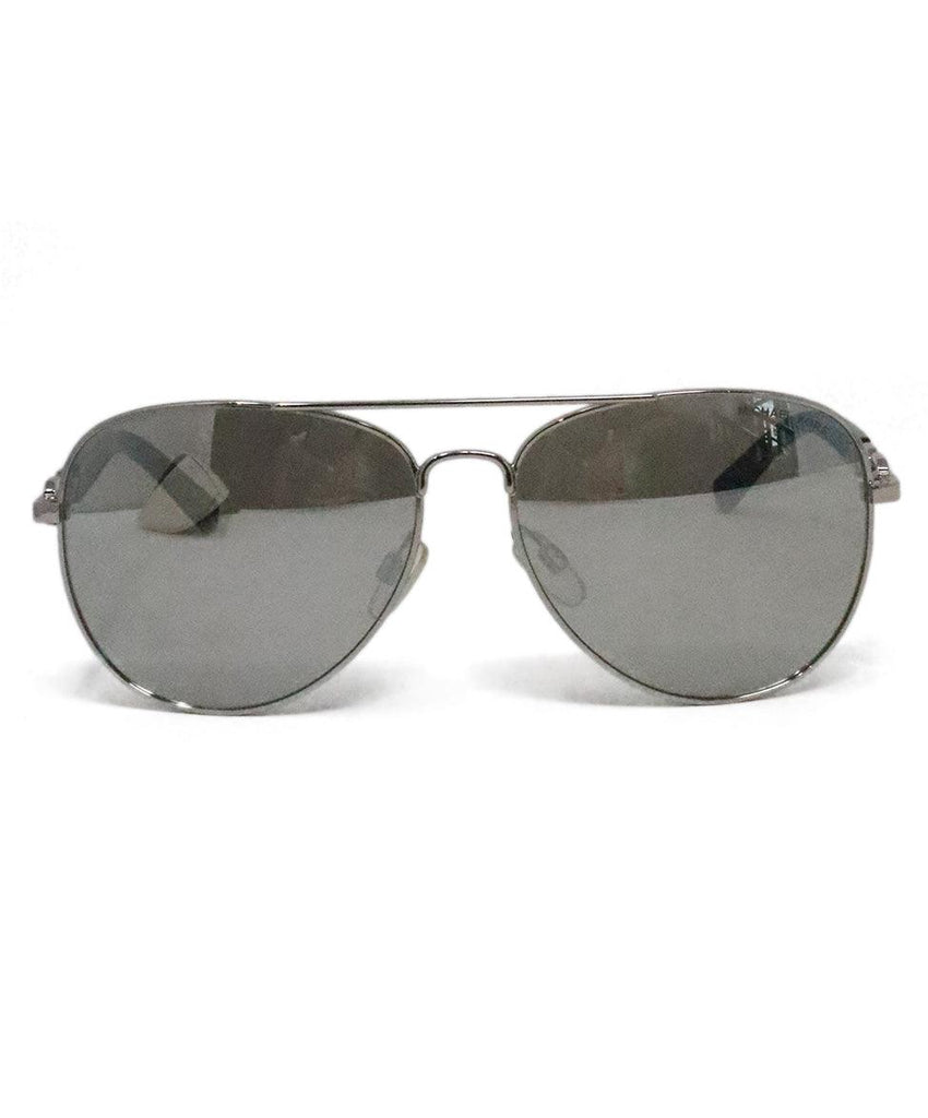 Michael Kors Silver & Black Sunglasses 