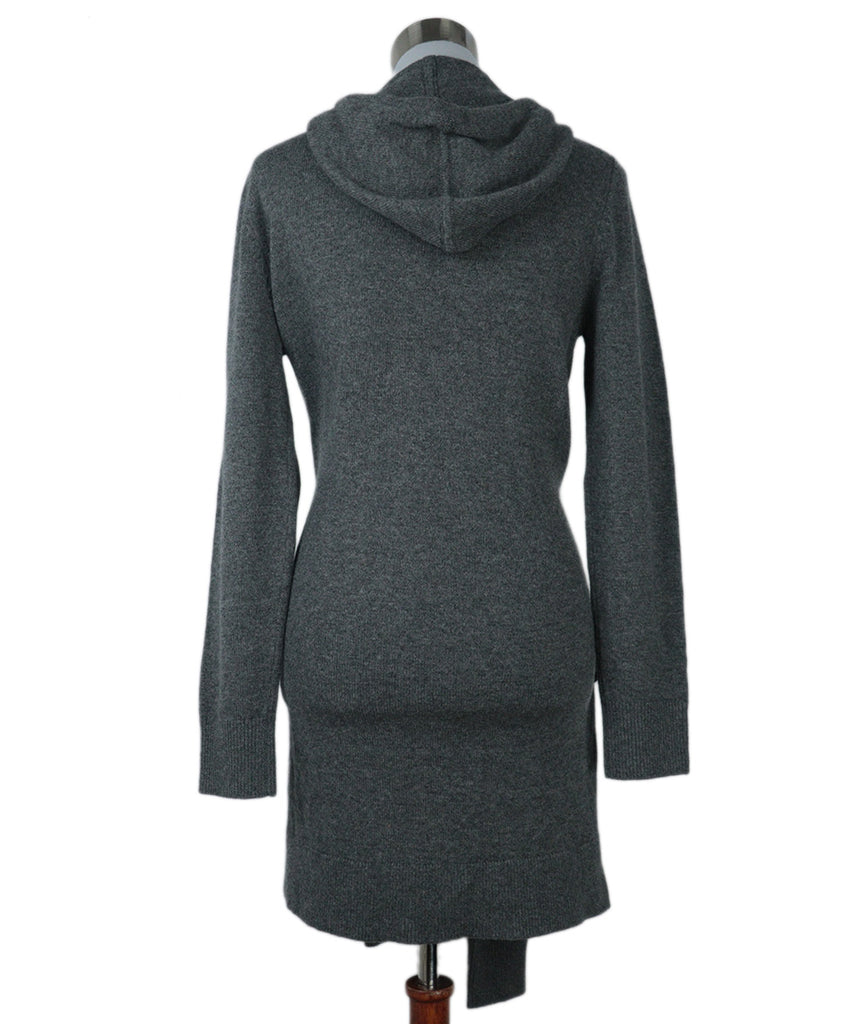 Michael Kors Grey Cashmere Hoodie 2