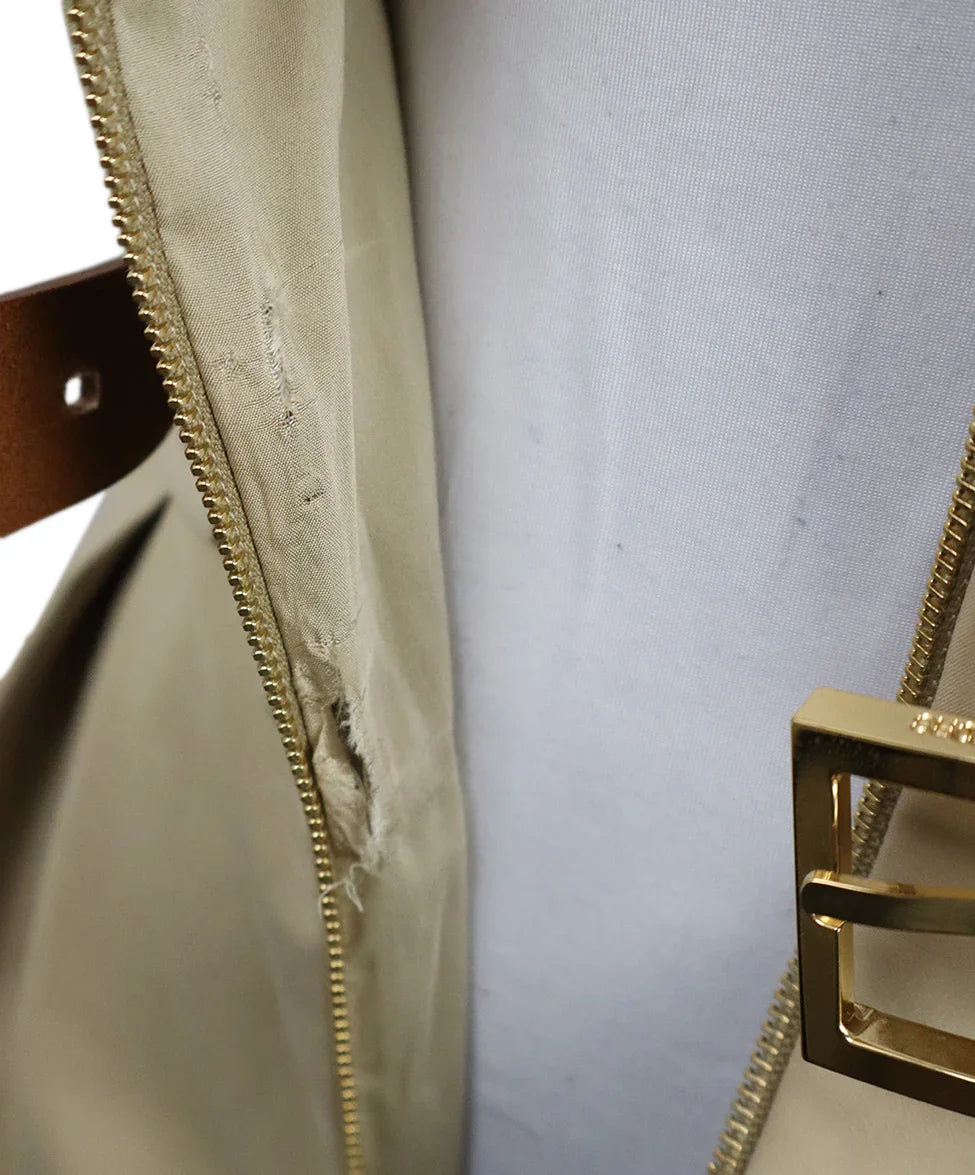 Michael Kors Tan & Brown Leather Belt Dress sz 2 l Michael's Luxury  Consignment – Michael's Consignment NYC