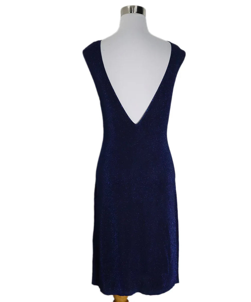Missoni Blue Navy Lurex Illusion Sleeveless Dress sz 4 l Michael's Luxury  Consignment  Michael's Consignment NYC