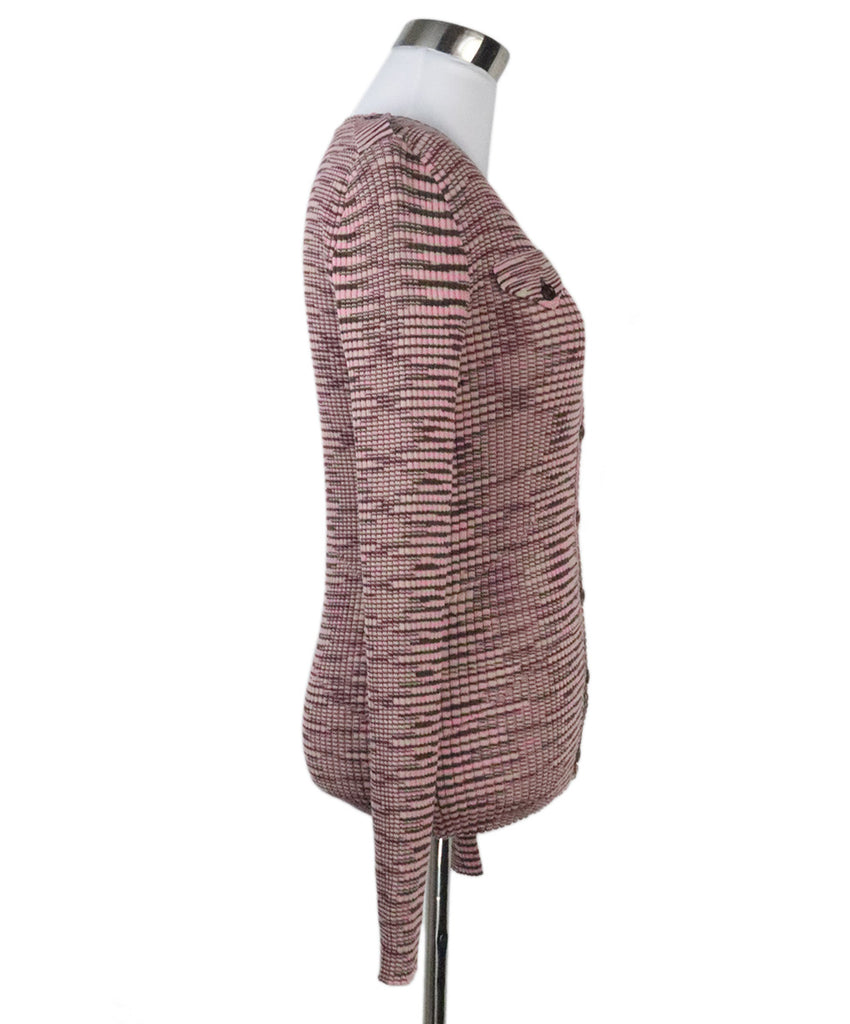 Missoni Pink & Brown Knit Cardigan 1