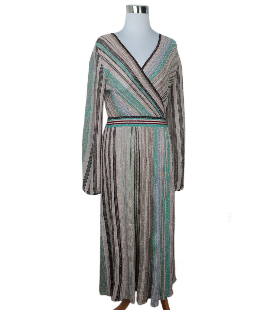 Missoni Pink & Aqua Lurex Dress 