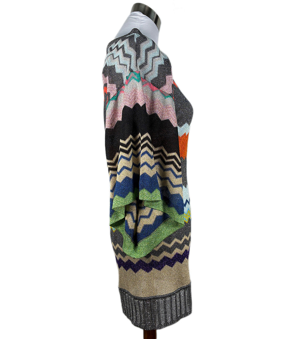 Missoni Multi Metallic Sweater Sz 4 l Michael's Luxury Consignment