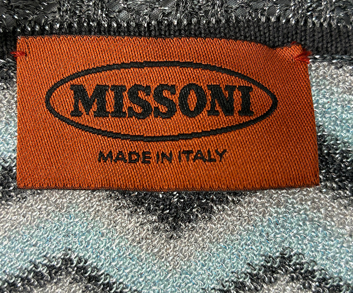 Missoni Multi Metallic Sweater Sz 4 l Michael's Luxury Consignment