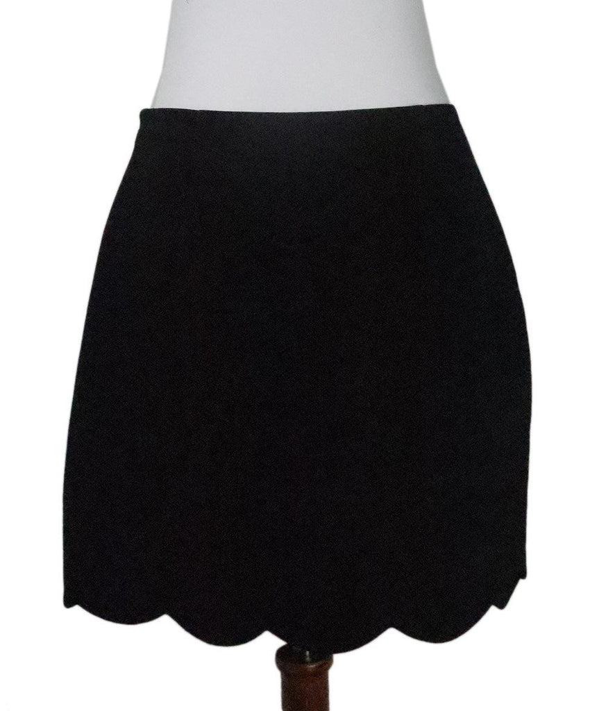 Miu Miu Black Scallop Mini Skirt 2